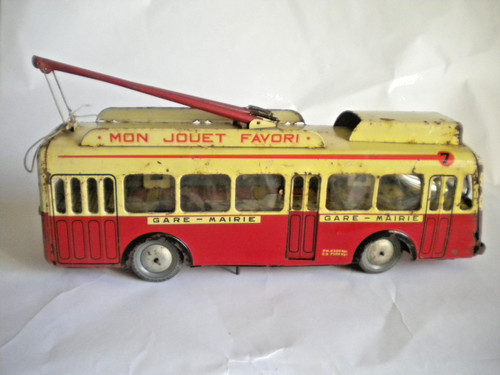 Joustra trolley bus weißblech - joustra,
