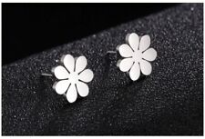 Ohrstecker Edelstahl Blume silber gold Flower Blüte 1798