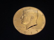 MDS USA HALF DOLLAR 2017 P "JOHN F. KENNEDY",  VERGOLDET