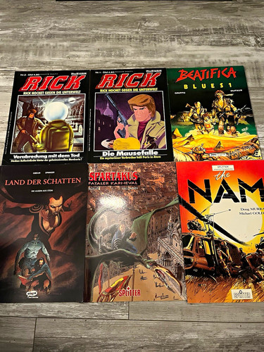 Comic alben konvolut deutsch - comic-alben, (deutsch