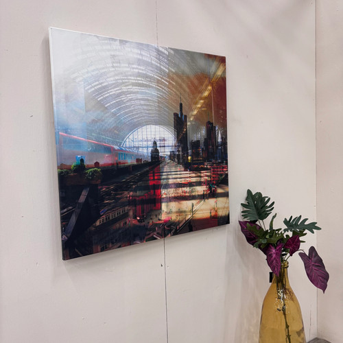 Wandbild 90x90 frankfurter - 90x90,