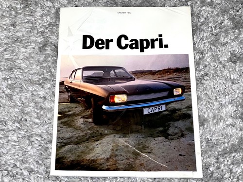Gesamtprospekt ford capri - ford,