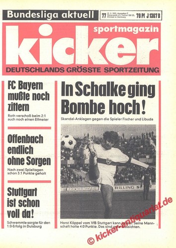 Kicker sportmagazin 77 - sportmagazin, nr.