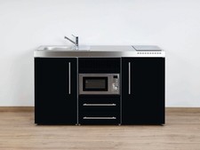 Stengel Miniküche Premiumline MPM 150 mit Kühlschrank und Mikrowelle