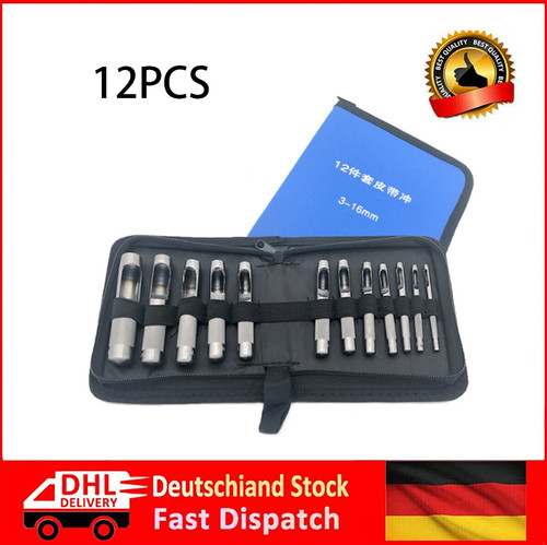 Locheisen satz - 12,