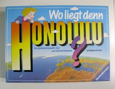 Spiel *Wo liegt denn Honolulu?* Spannend - Geographie Quiz, Ravensburger, ab 11J