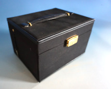 TCM Schmuckkasten Schmuckkoffer schwarz  (F024-2117)