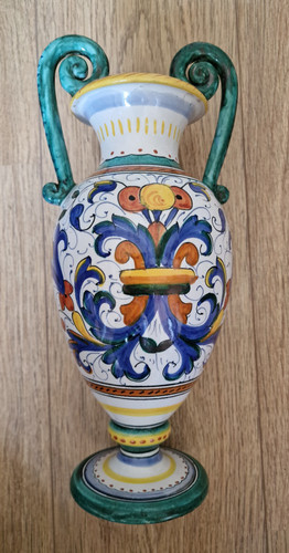 Sberna deruta keramik vase - keramik,