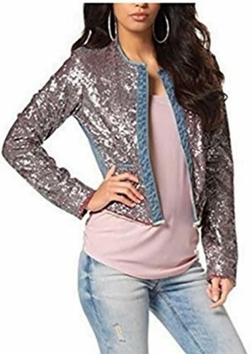 Jacke mit pailetten von - jacke,