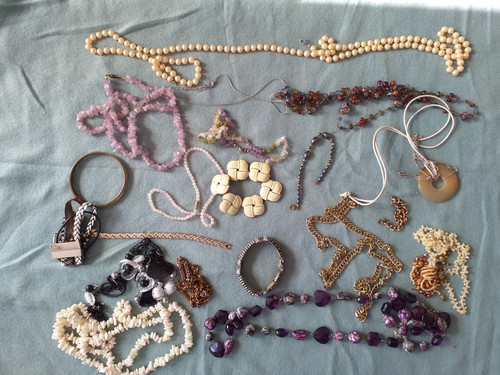Modeschmuck konvolut - modeschmuck,