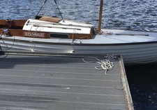 Segelboot Typ Nord. Folkeboot
