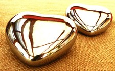 9er Set Metall Deko Herzen