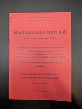Buch Buchfahrplan Heft 4 G