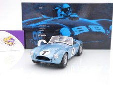 Exoto 18124 # Shelby Cobra 260 T-Car Prototyp Baujahr 1962 " hellblaumet. " 1:18
