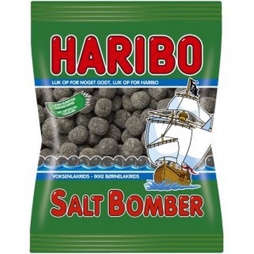 Haribo saltbomber 325g - haribo,