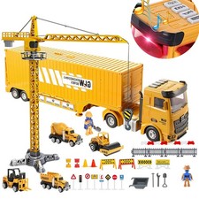 Kinder LKW Spielzeug groß Transporter Auto Truck Spielzeug Bagger Bulldozer DHL