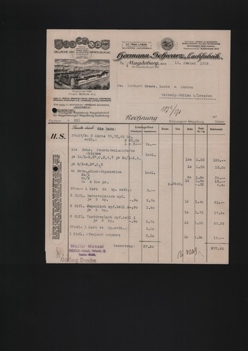 Magdeburg rechnung 1928 - magdeburg,,