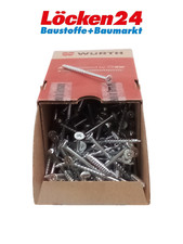 Würth Holzschrauben Spanplatten Schrauben Teilgewinde Senkkopf Assy 4 AW 20 30