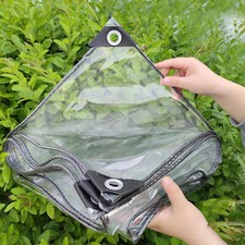 Plane Transparent mit ösen