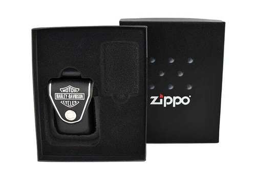 Zippo geschenkbox mit - zippo, harley