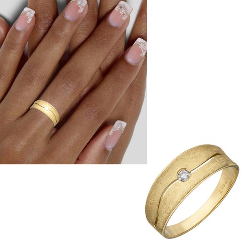 Damen ring 585 gold - damen,