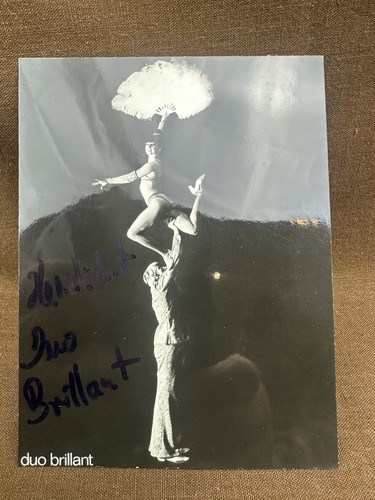 Ddr autogrammkarte zirkus - ddr,