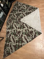 Splittertarn Zeltplane Bundesgrenzschutz, BGS , wie Wehrmacht.