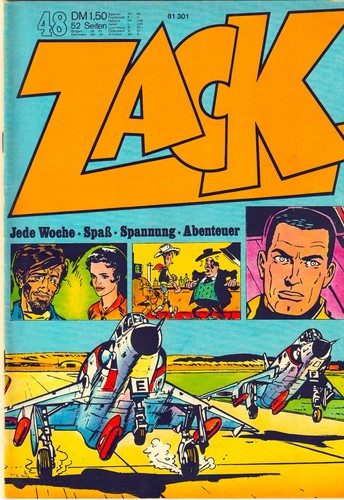 Zack comic heft - zack,