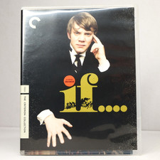 If Bluray Criterion Lindsay Anderson Malcolm McDowell