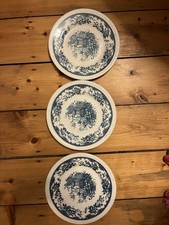 3 Kuchenteller - Royal Tudor Ware - Olde Staffordshire - England