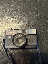 Konica C35 EF P Analogfotoapparat, Schwarz Aus Nachlass