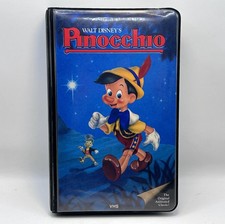 Pinocchio vhs 1985 disney - vhs,