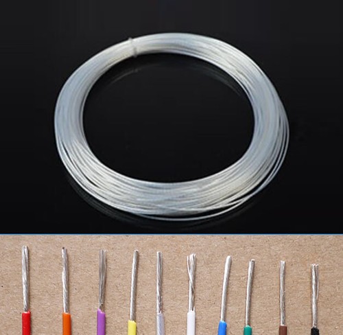 Klar ptfe kabel draht - ptfe,