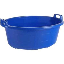 Wanne 60 l blau oval