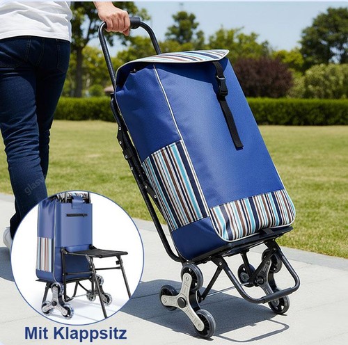 Einkaufstrolley treppensteiger - einkaufstrolley,