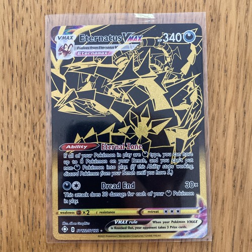 Pokemon eternatus vmax gold - pokemon,