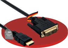 1,5m HDMI auf DVI Highend