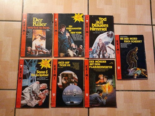Krimi kelter hefte - 7, ab