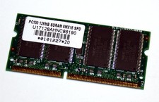 128 MB SO-DIMM 144-pin SD-RAM