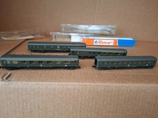 roco n 4 achsige Schürzenwagen 4 Stück grün