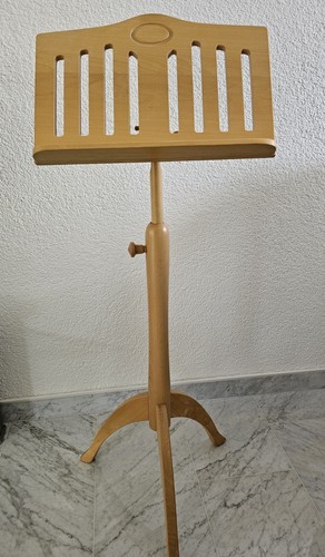 Notenständer holz - notenständer, (massiv)