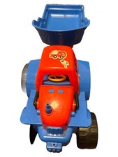 dantoy Kipper LKW Spielzeugauto Robust Sandkasten 40cm Blau Rot Manuell