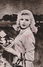 JAYNE MANSFIELD Original Autogramm signierte sexy Kolibri Postkarte 50er Jahre