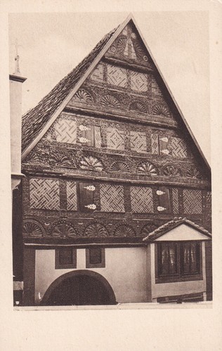 Postkarte bad salzuflen - postkarte,