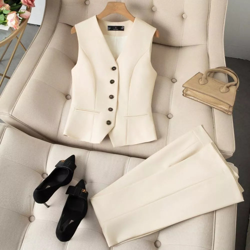 Anzug frau elegant weste - anzug,