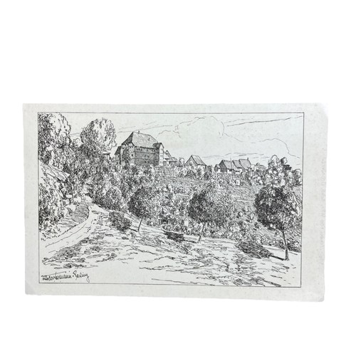 Postkarte grünberg hessen - postkarte, ak