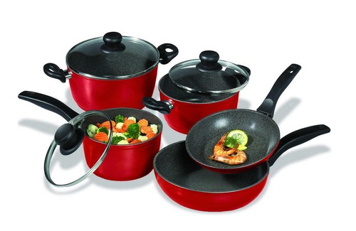 Stoneline kochgeschirr set - stoneline®, kochgeschirr-set