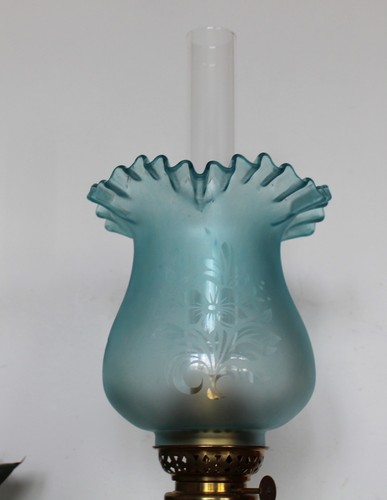 Petroleumlampe tulpe glas - petroleumlampe,