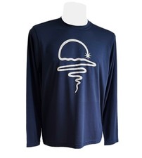 Team Jollify Unisex Langarm MTB Outerwear mit Print dunkelblau・Größe M