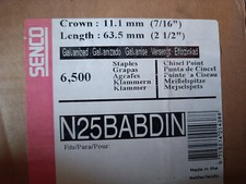 Senco N25 11,1 x 63,5 6500 Klammern
